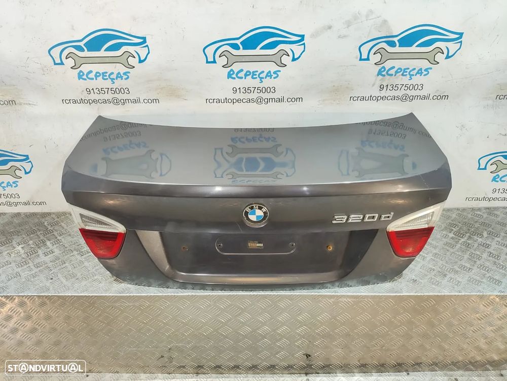 Porta Tampa Mala BMW Serie 3 E90 Fecho Puxador - 4