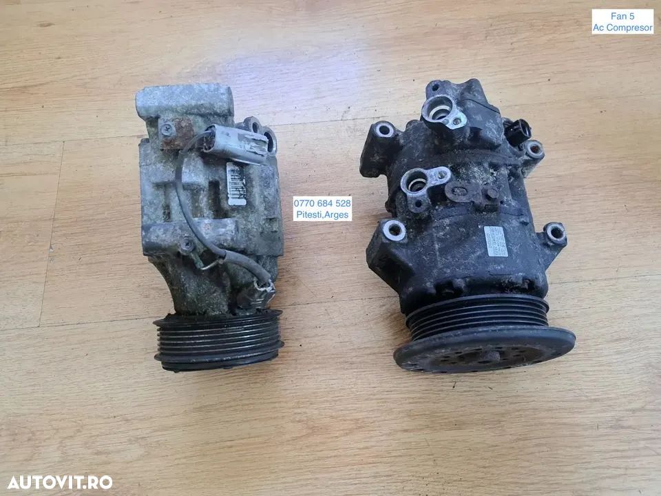 Compresor clima ac climatronic aer conditionat climatizare toyota corolla E12 1,4 1,6 2,0 benzina 2001-2007 toyota avensis 2,0 d-4d 2003-2008 - 1