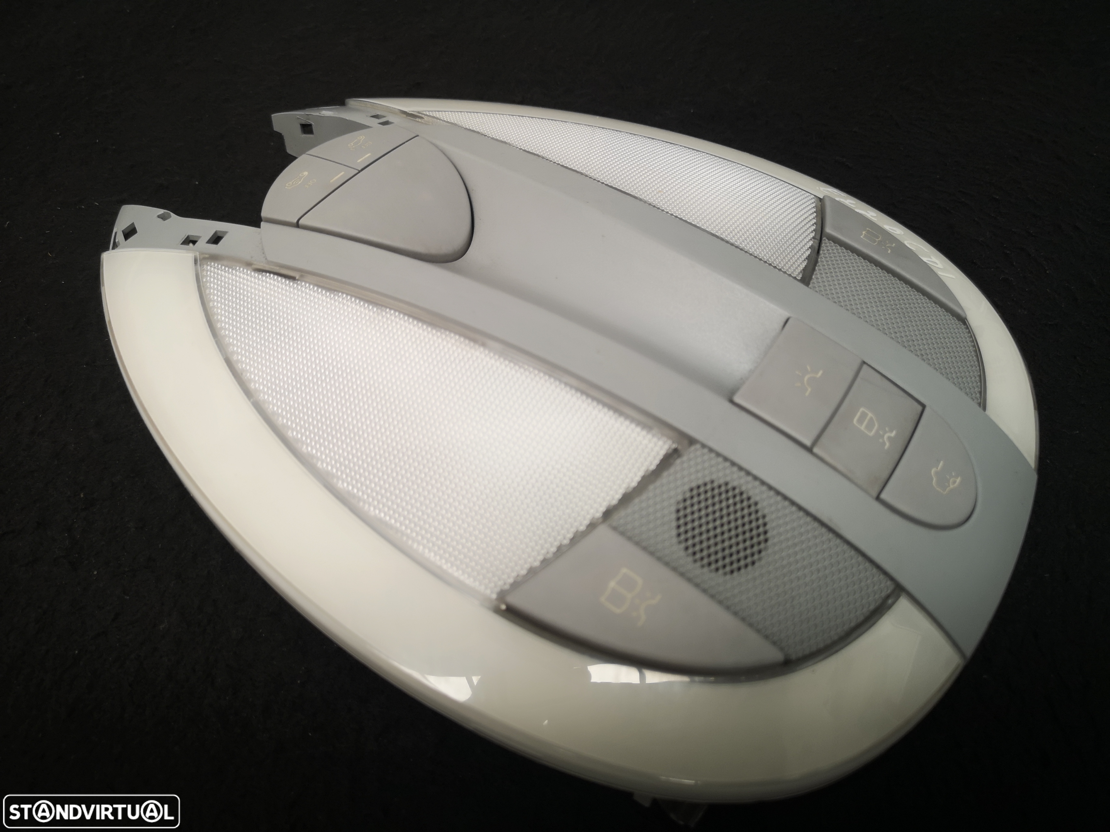 Plafonier Luz interior frente Mercedes w211 class e  2003+ - 3