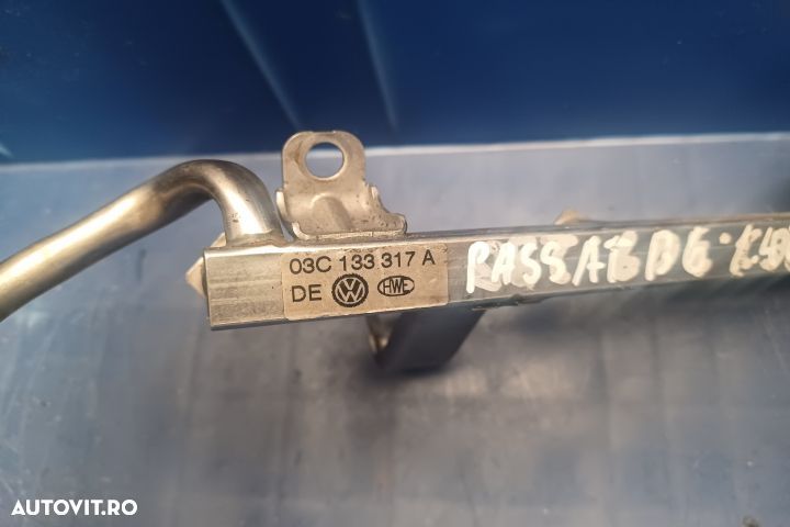 Rampa injectoare 03C133317A MX1253 Volkswagen VW Passat B7 [2010 - 20 - 2