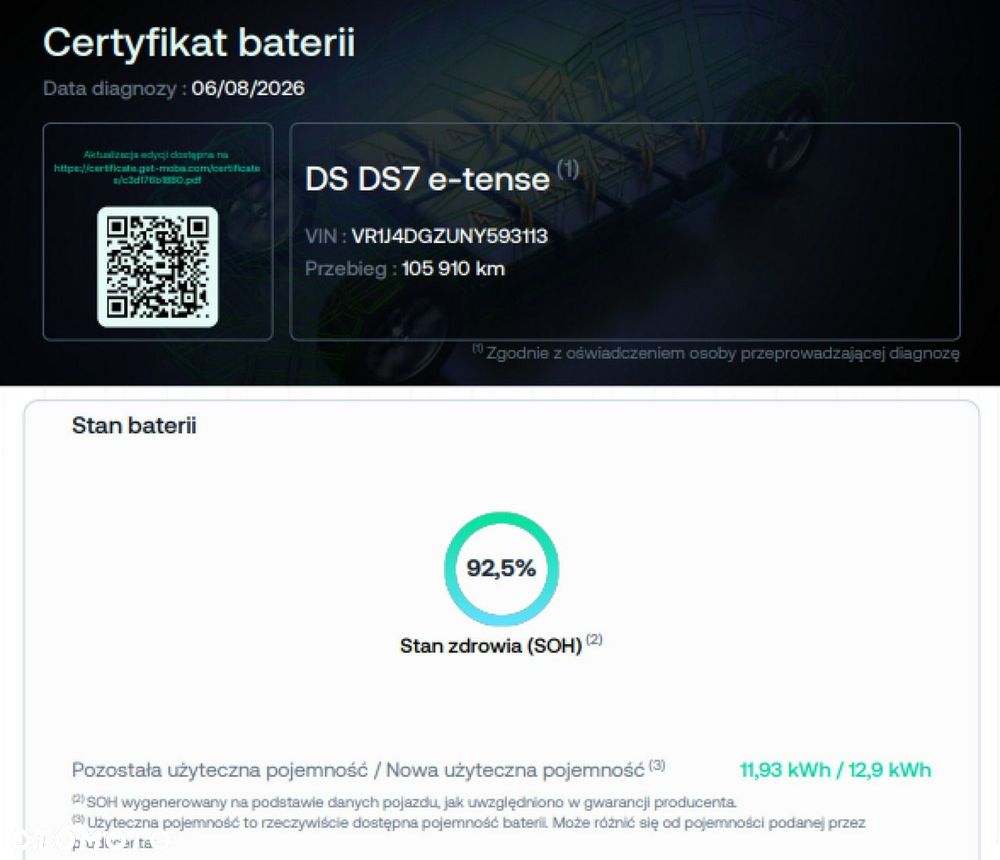DS Automobiles DS 7 Crossback 1.6 E-Tense Performance Line + - 6