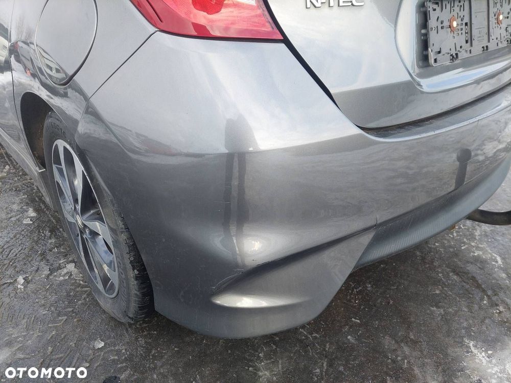KOMPLETNY TYŁ NISSAN NOTE II KAD G KLAPA BAGAŻNIKA ZDERZAK TYŁ LAMPY TYŁ - 5