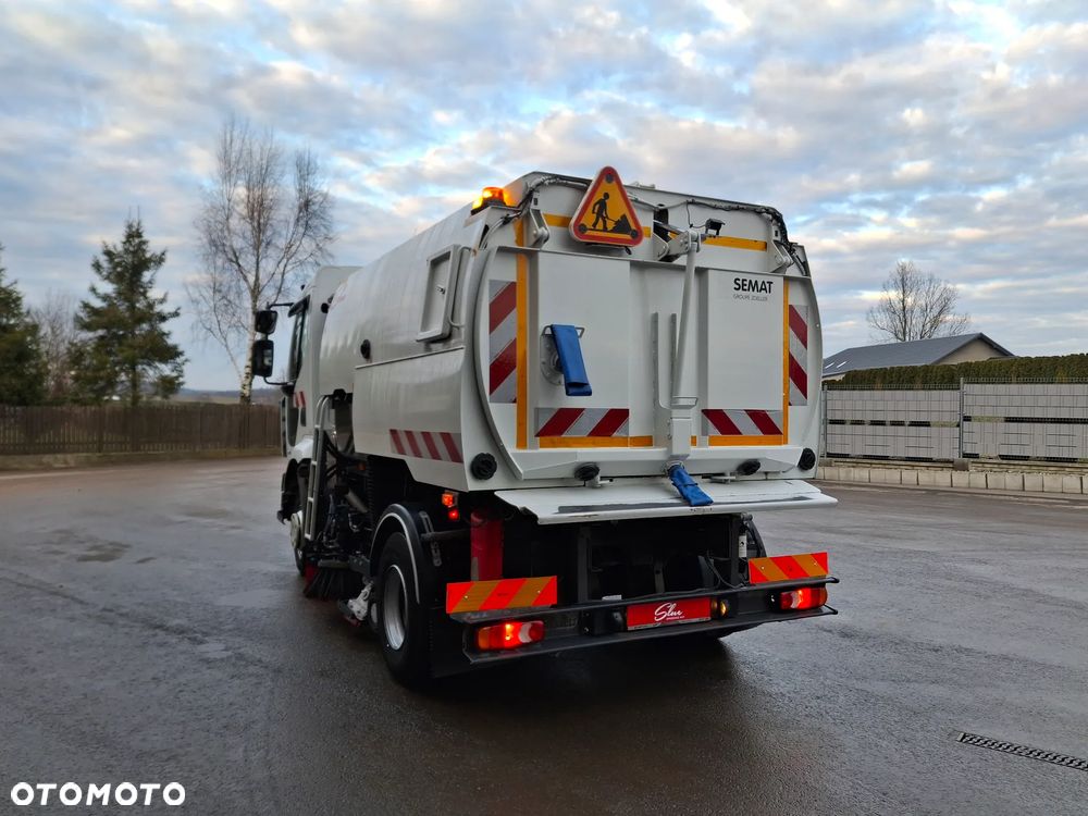 Renault Midlum 220 Zamiatarka Johnston VS500 Szczotki L/R Obie Strony KARCHER Listwy Wysokiego Ciśnienia Bęben + Lanca 2013r - 2