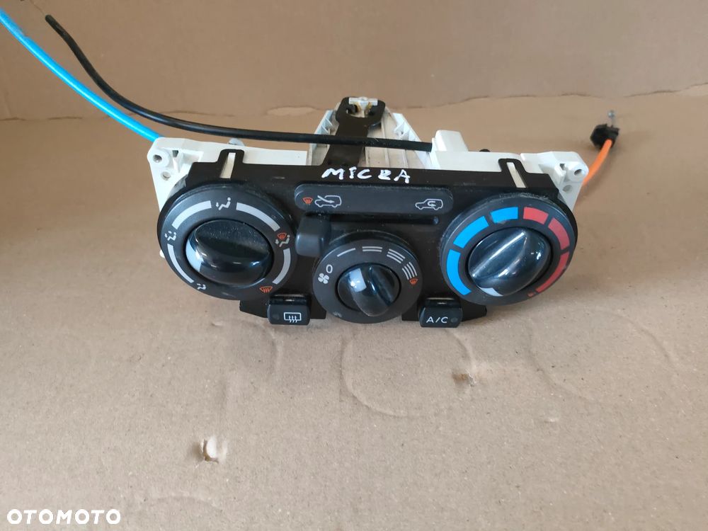 Nissan Micra k12 lift 1.2 PANEL STEROWANIA NAWIEWU - 4