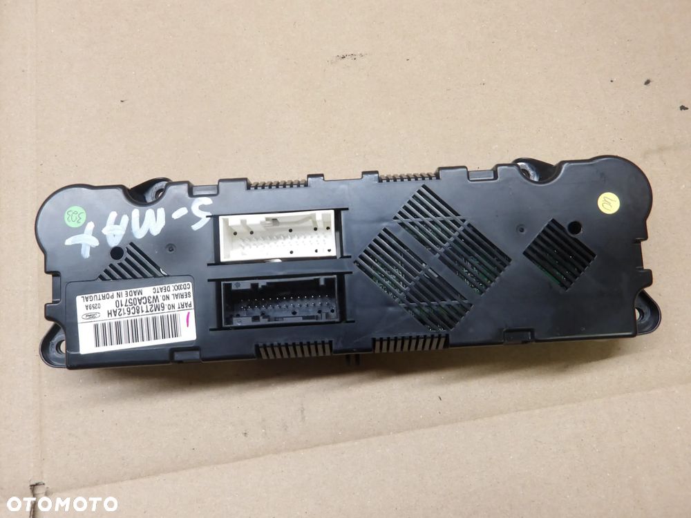 FORD S-MAX 06-10 1.8TDCI PANEL NAWIEWU KLIMATYZACJI 6M2T18C612AH - 2