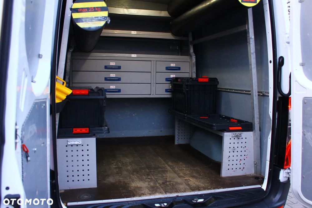 Mercedes-Benz SPRINTER 3.0 CDI V6 190KM BRYGADÓWKA ZABUDOWA WARSZTATOWA WEBASTO KAMERA - 39