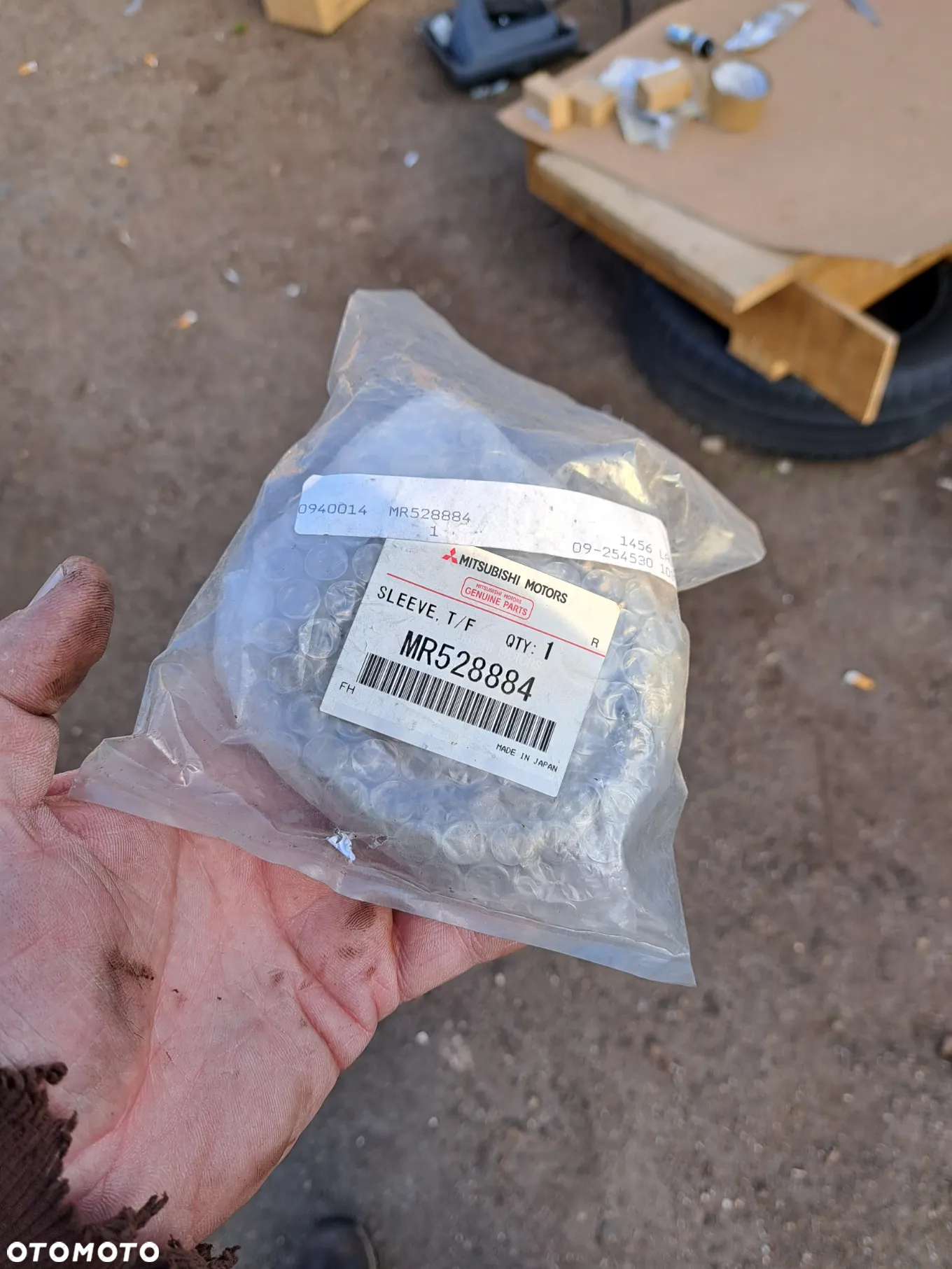 Tuleja przeniesienia napędu Mitsubishi L200 L400 Pajero Sport MR528884 zębatka przekładni Sleeve T/F HL Clutch Transfer Gear - 2