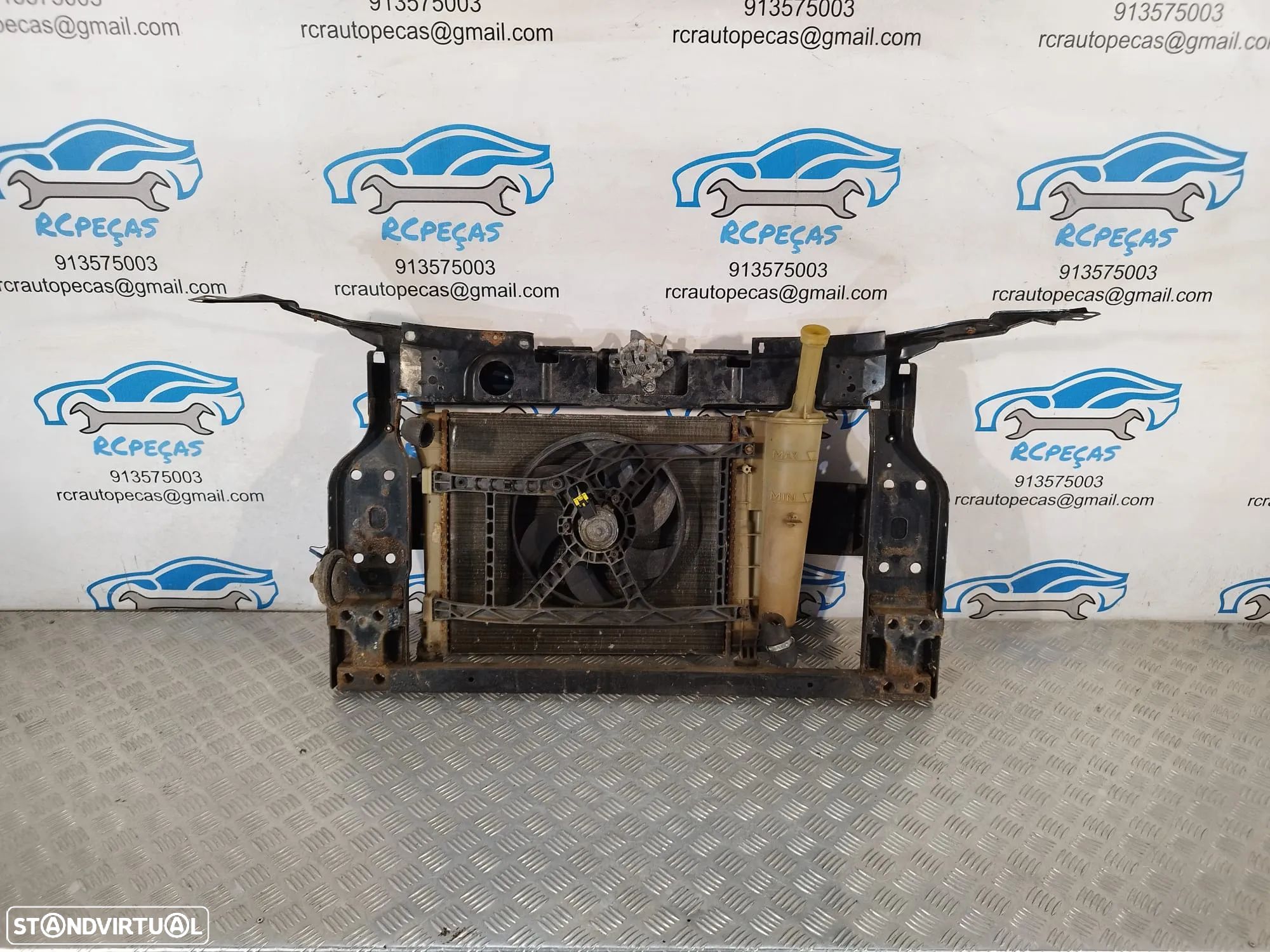 RADIADOR FIAT 500 FRENTE FIBRA VENTOINHA 9715914M31 - 1