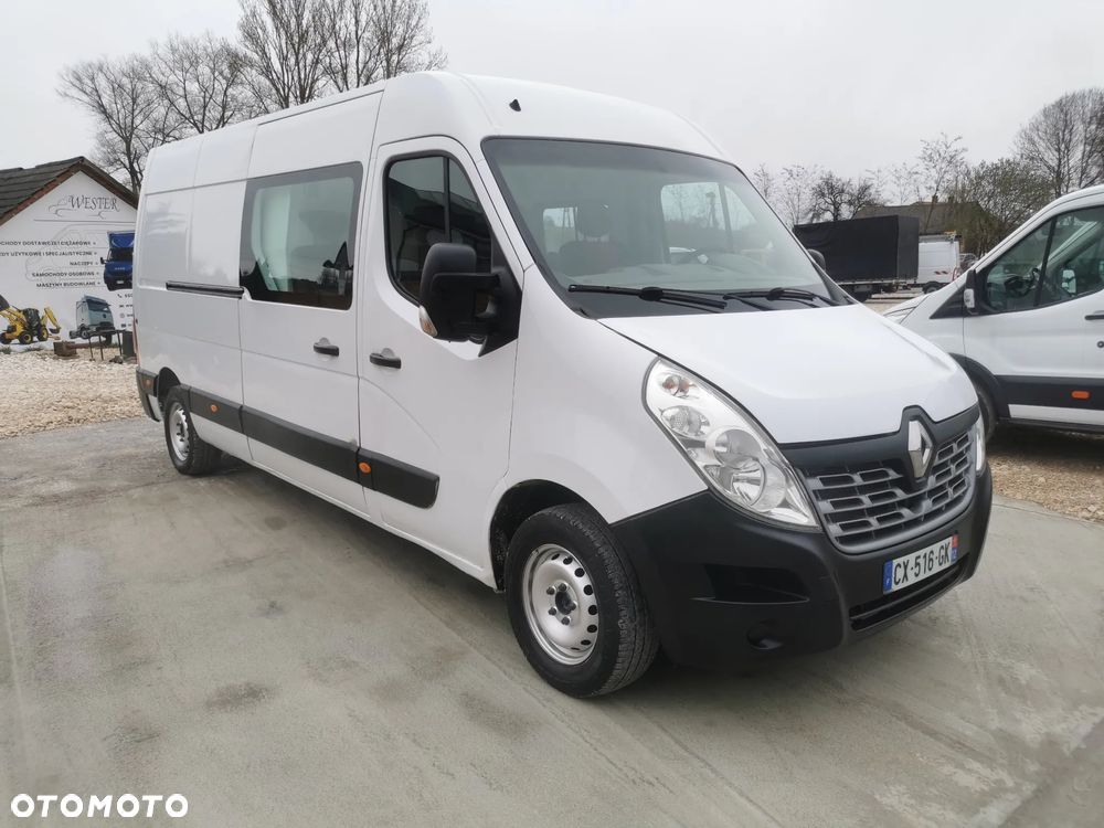 Renault Master doka 7-osobowy Dubel 2.3dCi-125KM Brygadówka L3H2 - 1