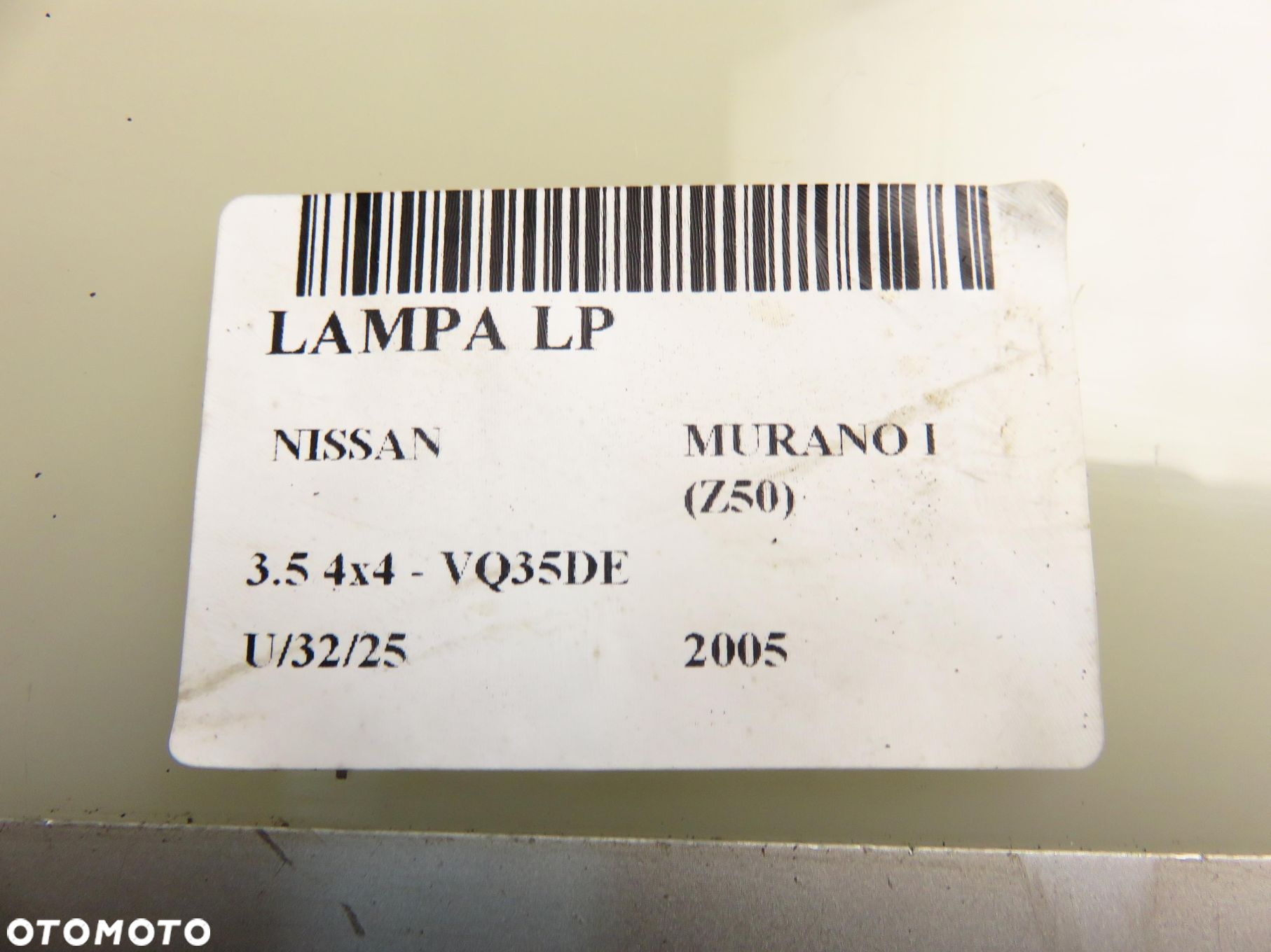 LAMPA LEWA PRZEDNIA NISSAN MURANO Z50 - 11