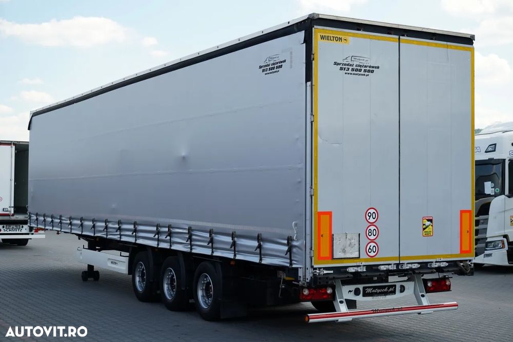 Wielton COLDINĂ WIELTON / MEGA / ACOPERIȘ CULISANT / SISTEM BDE - STALPINI CULISANTI / PUNCTE JOS / SAF / - 6