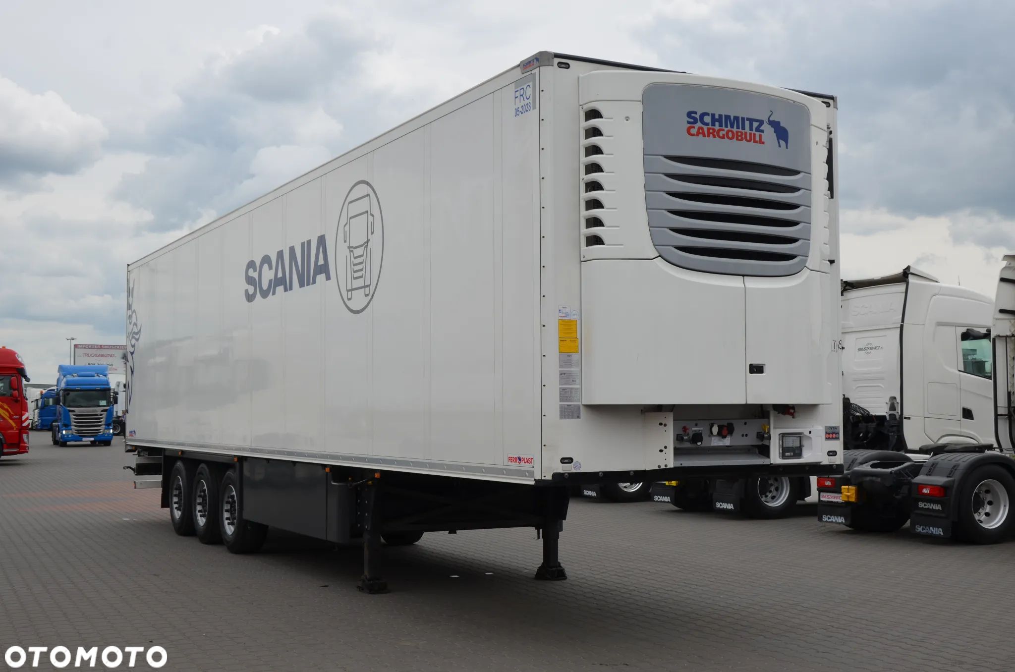 Schmitz Cargobull CHŁODNIA DOPPELSTOCK 1647mth OŚ POD. KOSZ PAL. DRUKARKA DE 7656 - 1