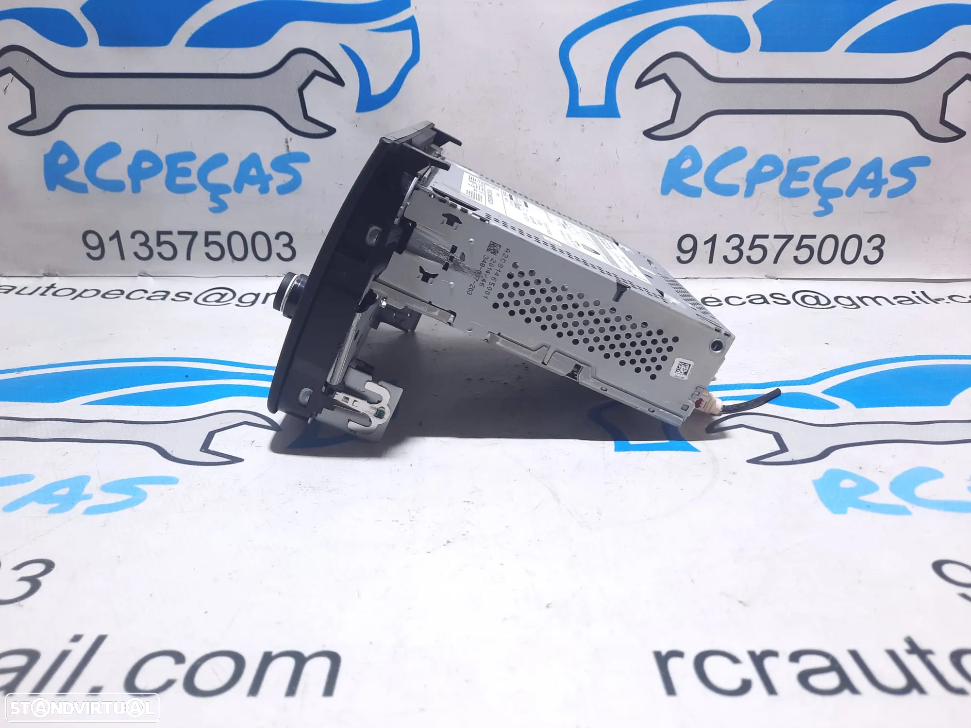 RADIO DISPLAY ORIGINAL LEITOR CD DVD GPS BLUETOOTH ALFA ROMEO - 5