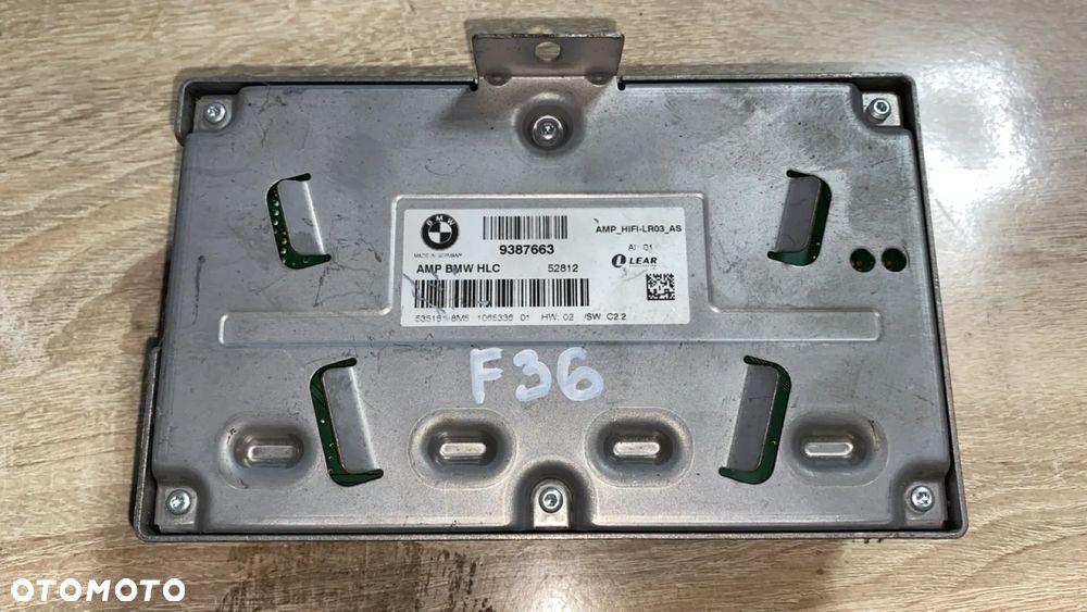 WZMACNIACZ RADIA HIFI 9387663 BMW 4 F36 - 2