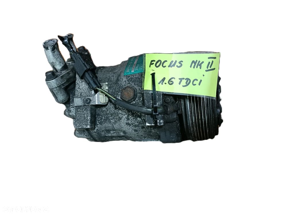 FORD FOCUS MK2 04-11 1,6 TDCI sprężarka kompresor klimatyzacji SANDEN FOMOCO 3M5H-19D629-SA * - 1