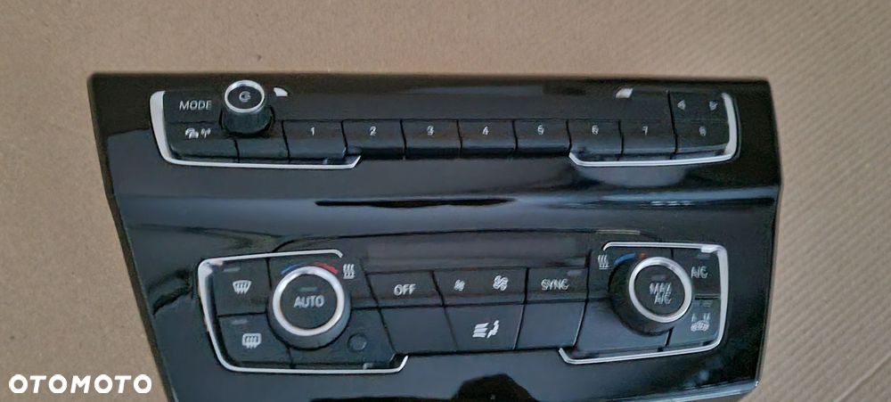 BMW X2 F39 2018- Panel klimatyzacji Radia Oryginał Demontaż - 3