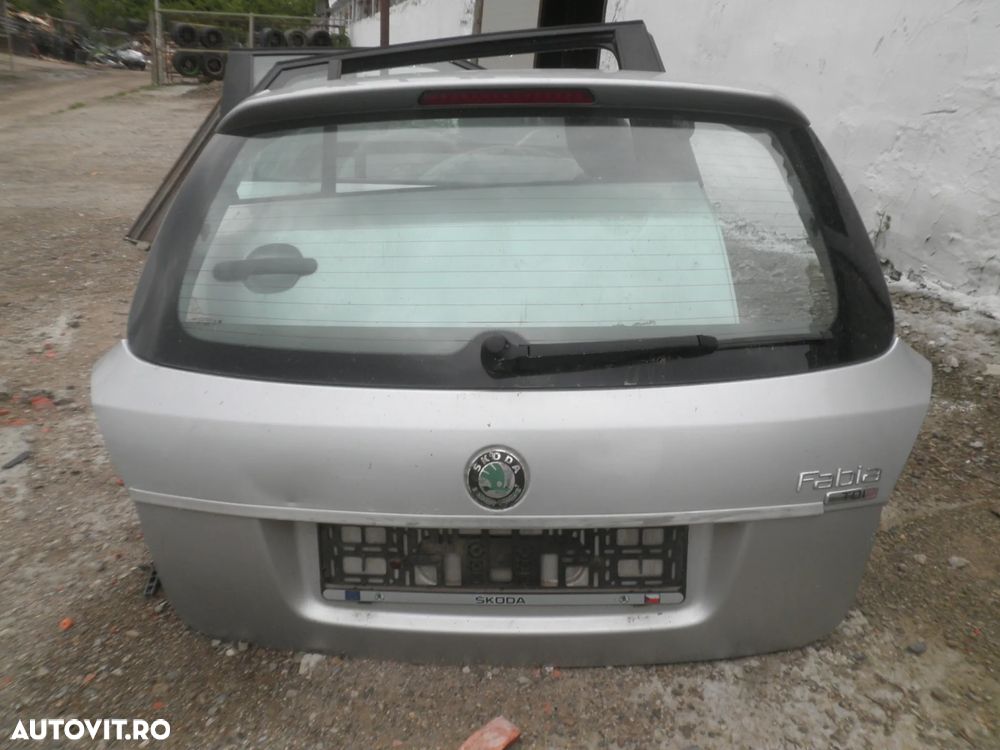 Haion Skoda Fabia 2 Break 2007-2014 cu rugina la lampi - 1