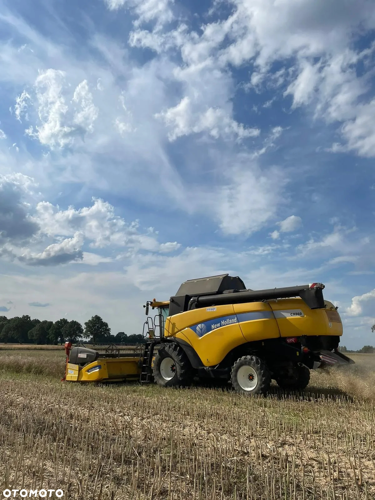 New Holland New Holland CX 860 SL heder 7,3m wozek stol rzepak - 4