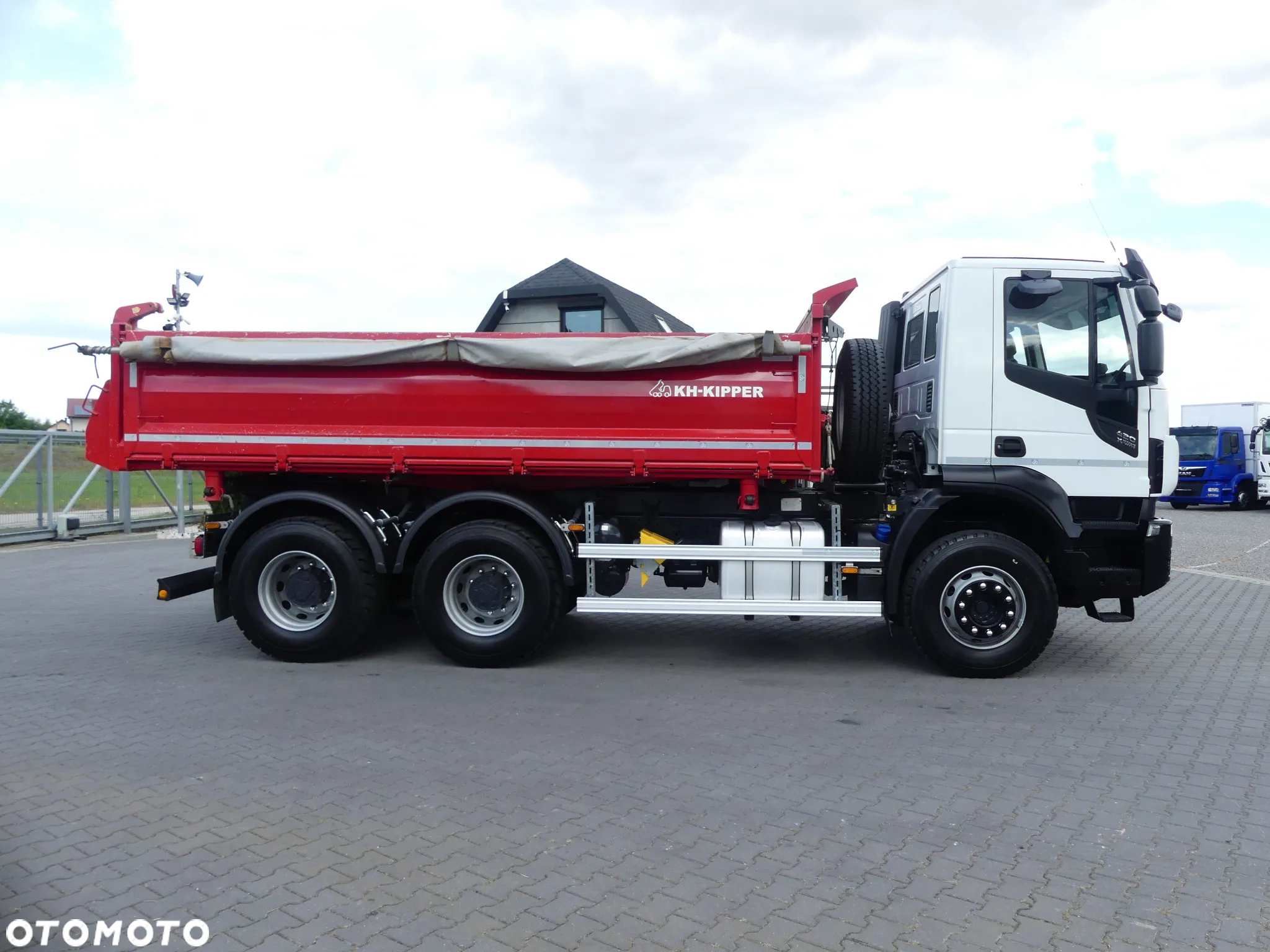 Iveco TRAKKER / X-WAY 420 / 6x4 / KH-KIPPER 3 STR / HYDROBURTA / WYWROTKA / - 12