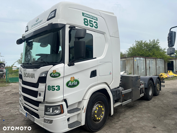 Scania G450 6X2 Rozstaw 4,35+1.35 BDF OS SKRĘTNA PODNOSZONA
