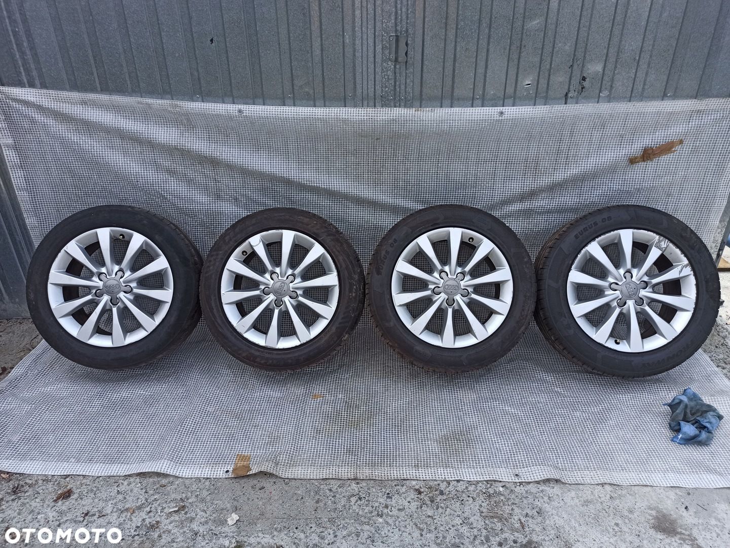 AUDI A6 C7 A4 B8 4G0 ALUFELGI KOŁA FELGI 17" 5x112 8Jx17 ET39 225/55R17 - 1