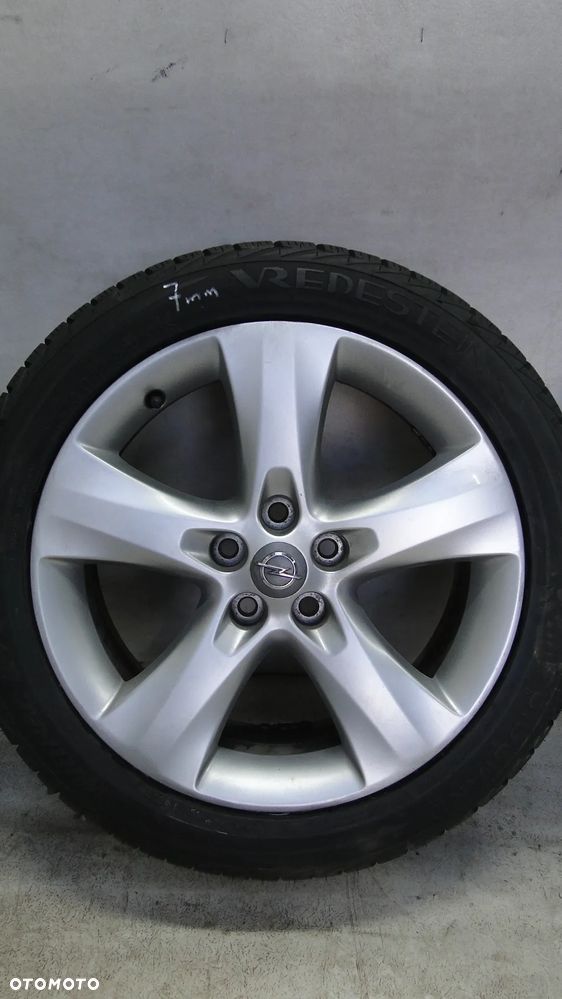 OPEL ZAFIRA ASTRA INSIGNIA MOKKA FELGA FELGI ALUMINIOWE OPONY 7x17 ET42 5x98 ORYGINALNE - 3