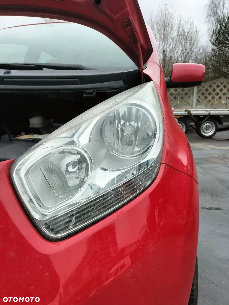 KOMPLETNY PRZÓD ZDERZAK MASKA BŁOTNIK PAS PRZEDNI LAMPA LEWA PRAWA KIA VENGA 09-19r KOD JA SHINE RED - 2