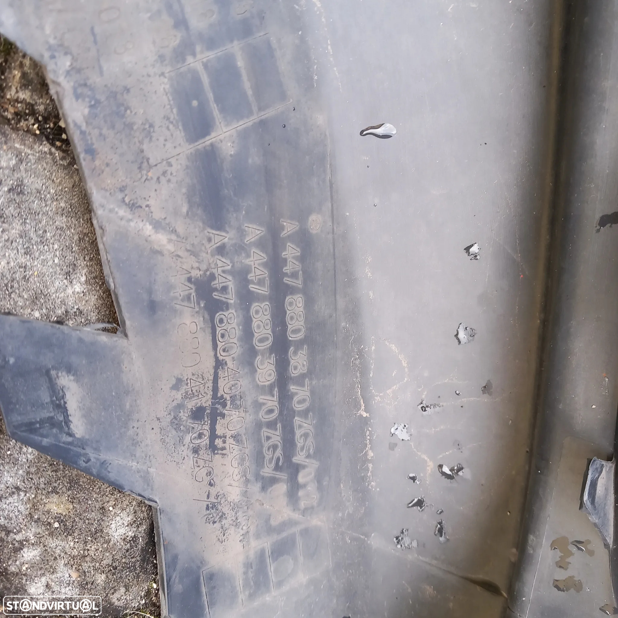 Para choques mercedes benz vito w447 A4478803870ZGS - 6