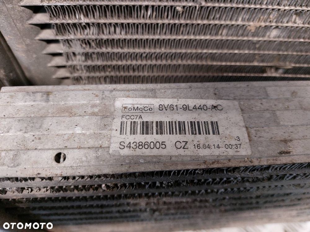 CHŁODNICA WODY KLIMATYZACJI INTERCOOLER WENTYLATORY FOCUS MK2 3M5H-8C607-UF - 5