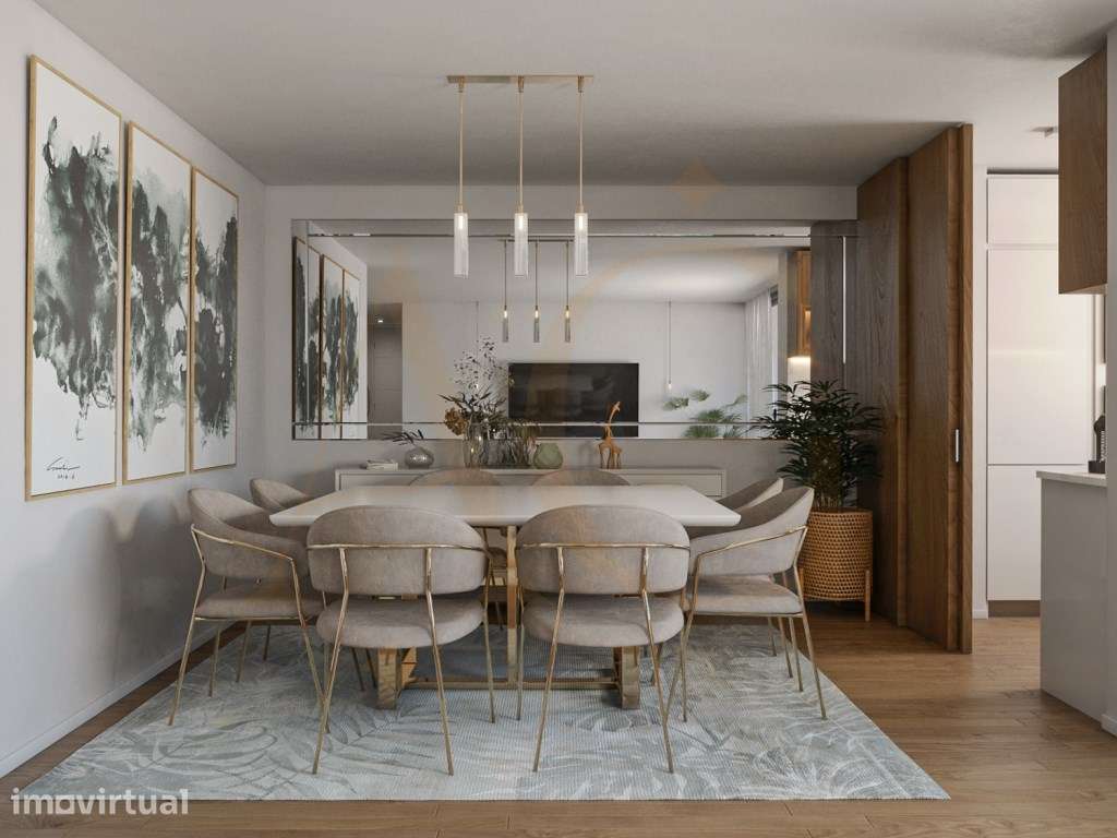 Apartamento T4 no rés-do-chão, com garagem e piscina em Conceição d... - Grande imagem: 3/14