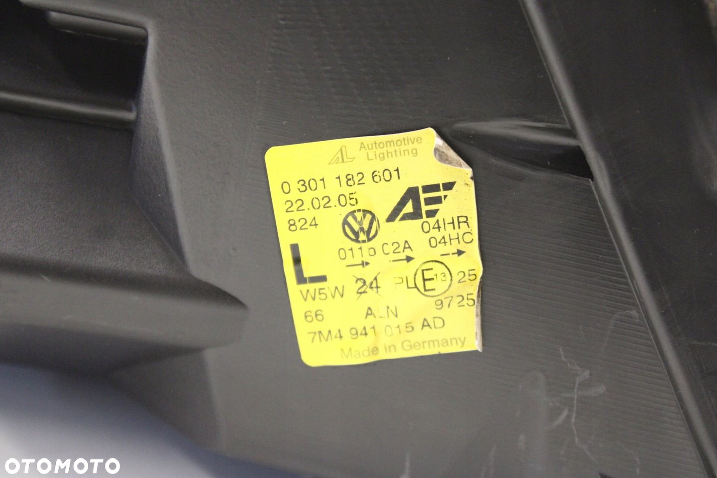 VW SHARAN LIFT 2000R- REFLEKTOR LEWY LAMPA LEWA PRZEDNIA PRZÓD - 11