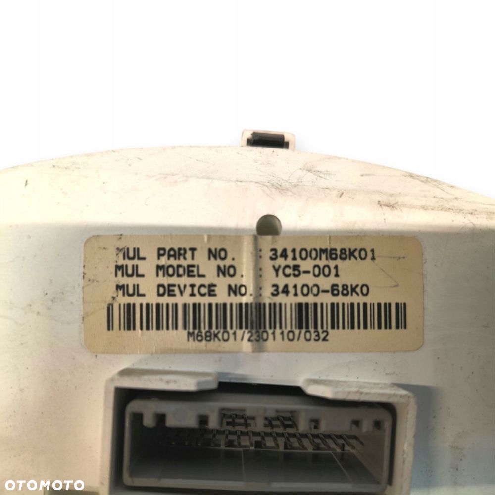 LICZNIK ZEGARY 34100M68K01 Nissan Pixo Alto VII 1.0 12V Benzyna 142 222km - 2