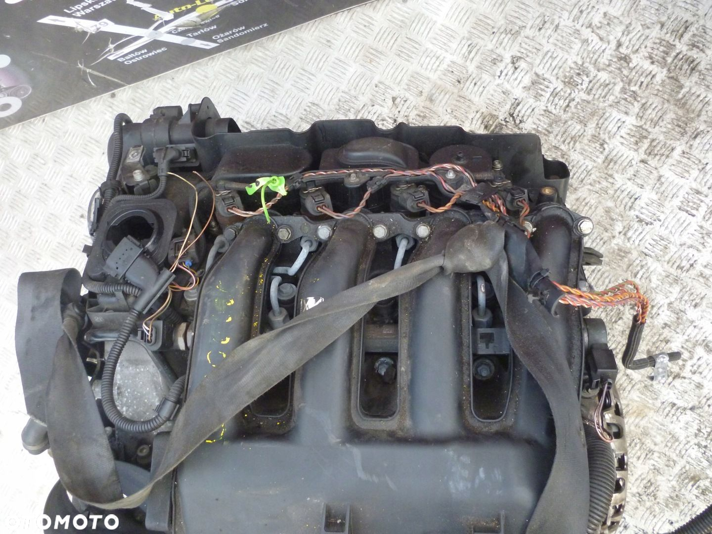 SILNIK KOMPLETNY BMW E60 2.0D M47D20 163KM 172 TYS - 2