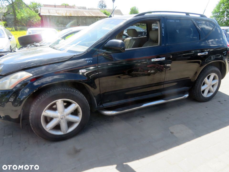 NISSAN MURANO I Z50 2006 KH3 3.5 V6 VQ35DE 234KM CZARNY na części - 2