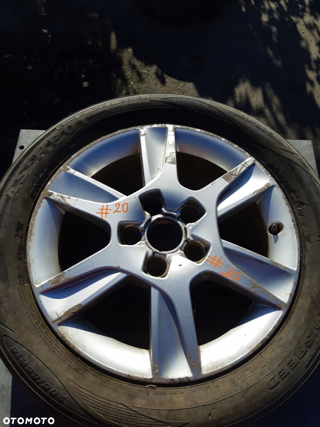 AUDI A3 8P FELGA ALUMINIOWA 6.5" x 16" 5x112 ET 50 8P0601025AN - 1