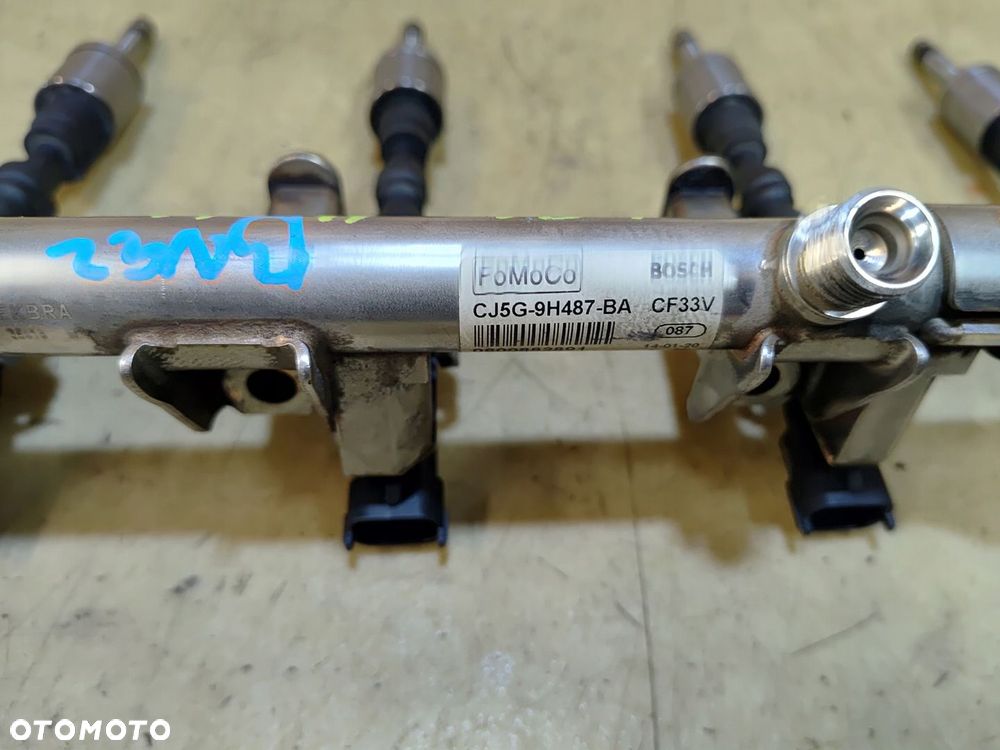 C-MAX MK2 FOCUS MK3 1.6 ECOBOOST WTRYSK WTRYSKIWACZ LISTWA CJ5G9F593AA - 3