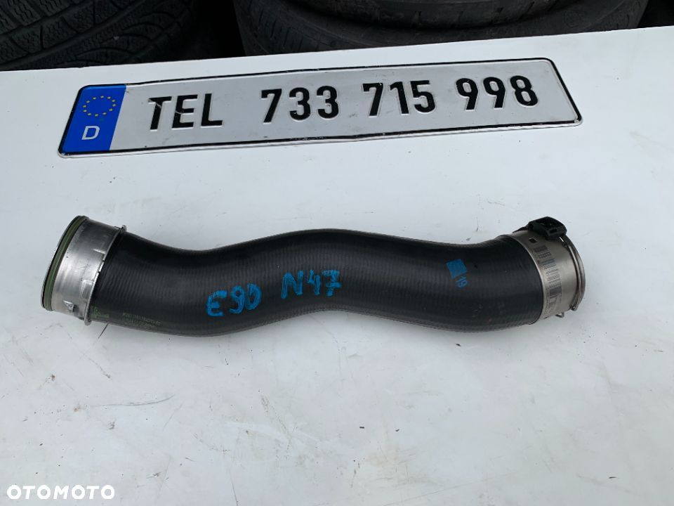 Przewód dolot od turbosprężarki do intercoolera Bmw e90 320d - 1