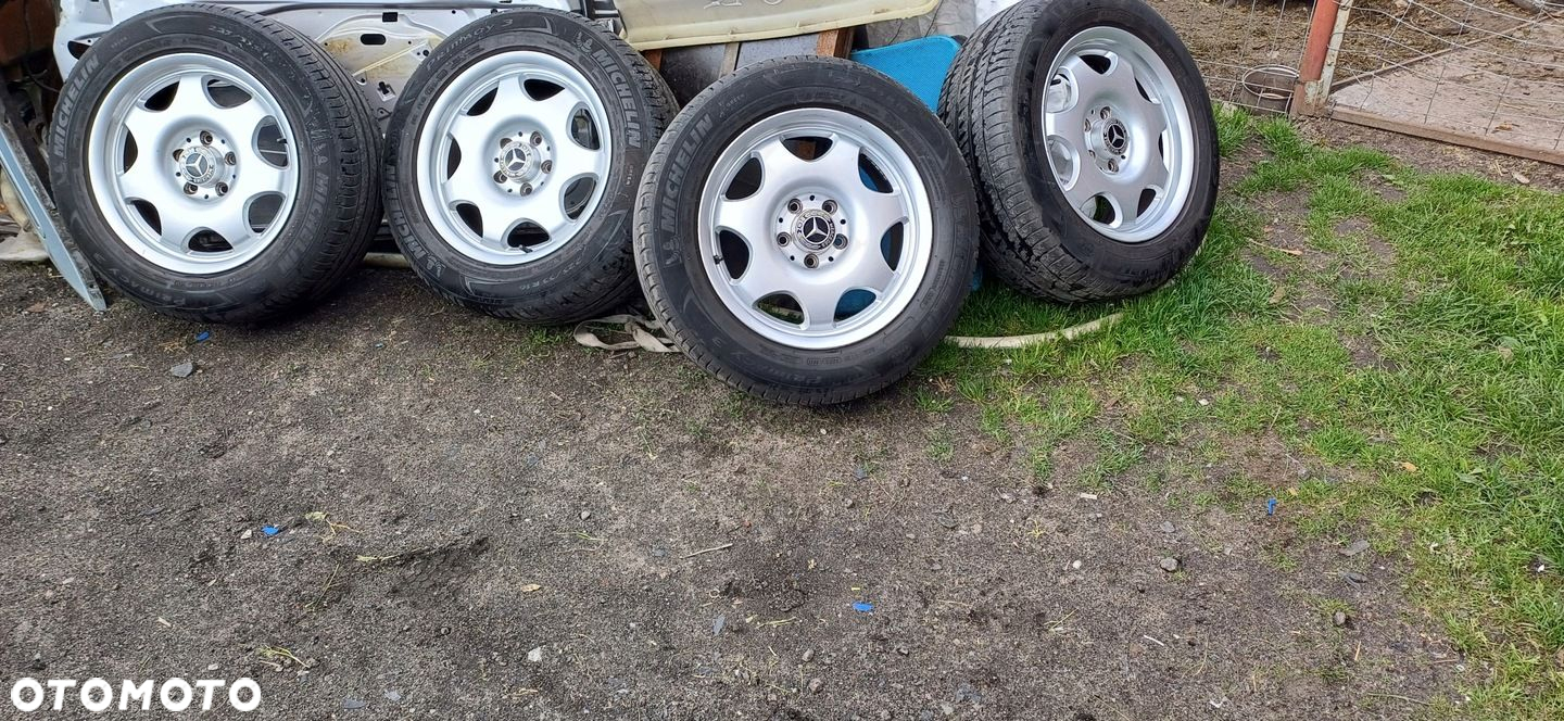 MERCEDES W211 W220 FELGI 16 ALUFELGI OPONY KOŁA 225/55 R16 MICHELIN PRIMACY - 2