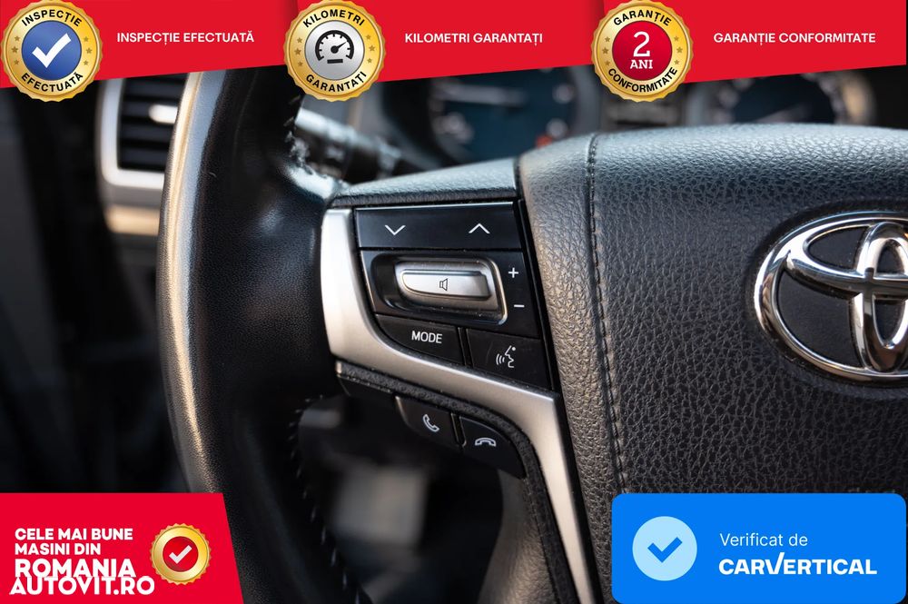 Toyota Land Cruiser 2.8l D-4D 204 CP A/T 7 locuri Luxury AVS Brown - 11