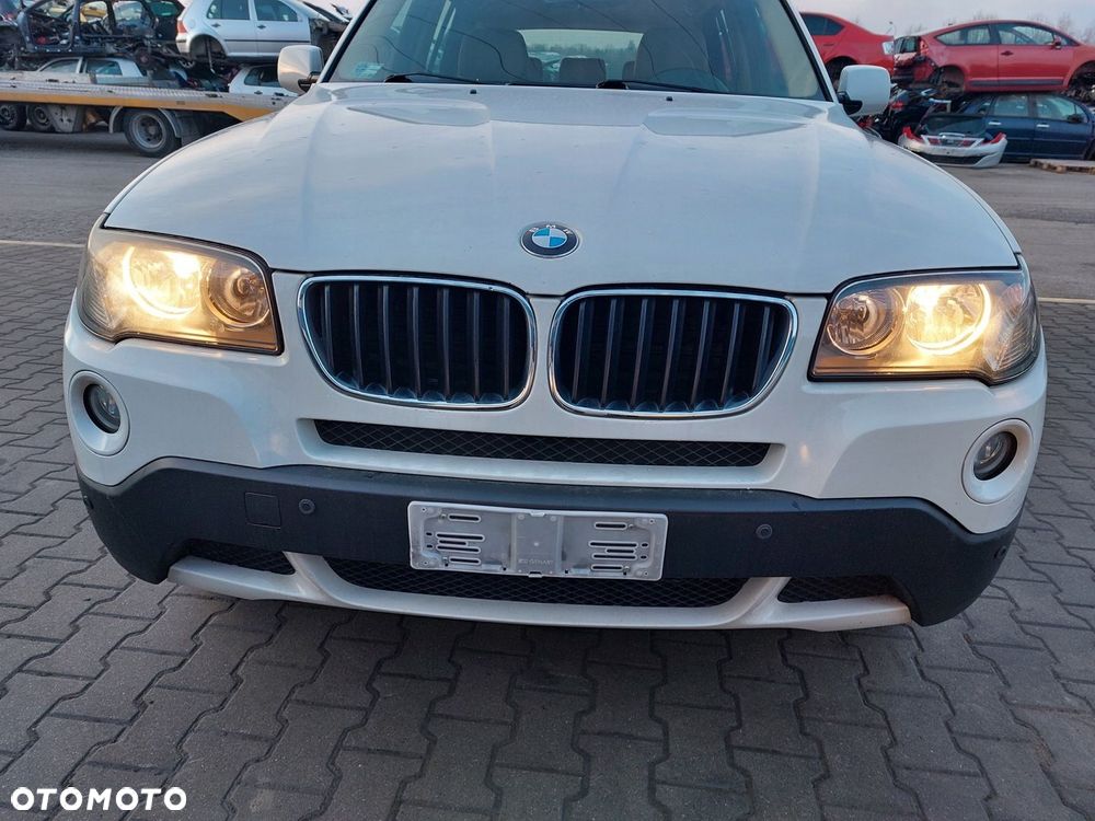 BMW X3 E83 lift kompletny przód maska błotniki lampy zderzak ALPINWEISS - 1