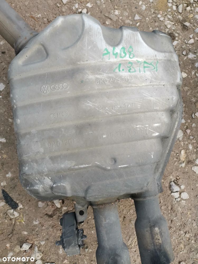 WYDECH TŁUMIK  AUDI A4 B8 1.8 TFSI - 2