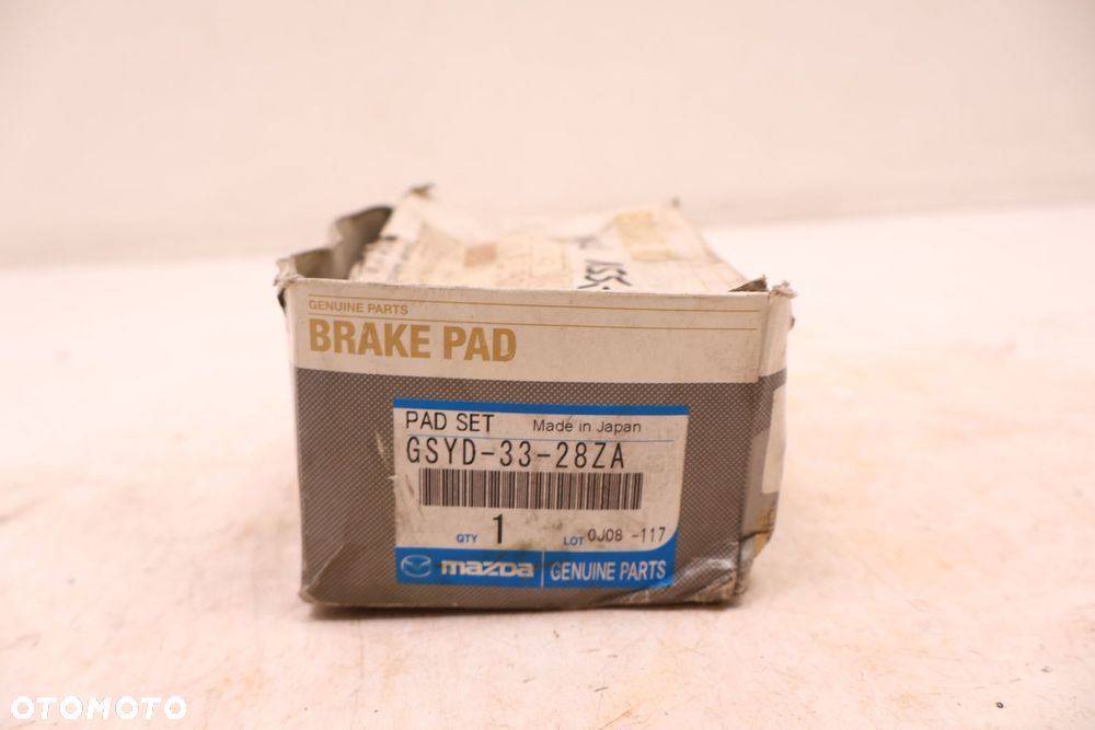 MAZDA KLOCKI HAMULCOWE PRZÓD GSYD-33-28ZA - 6