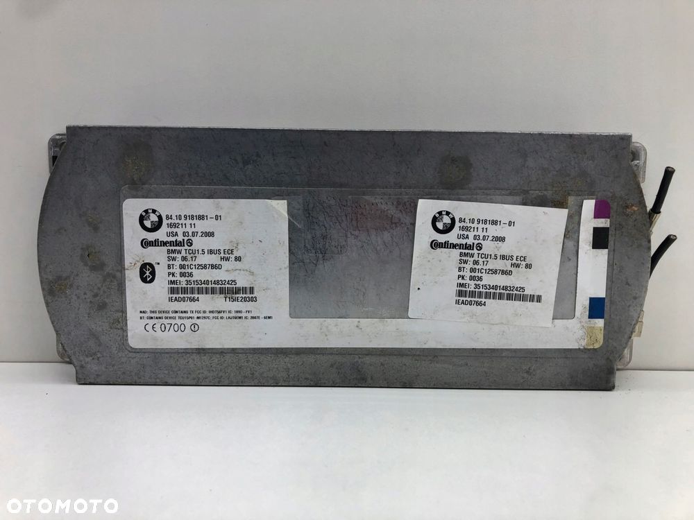 BMW E83 X3 LCI MODUŁ STEROWNIK BLUETOOTH 9181881 - 1