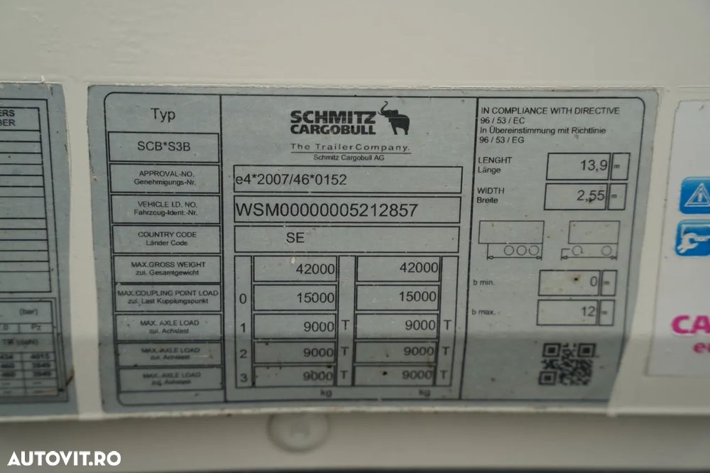 Schmitz Cargobull CONTAINER / KOFFER / 2018 - 28