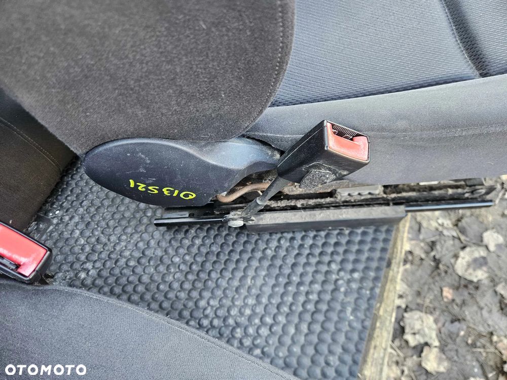 Fotele Fotel Kanapa Składana Welur Czarny Soul Podłokietnik Audi A4 B6 B7 Sedan Kombi Komplet - 12