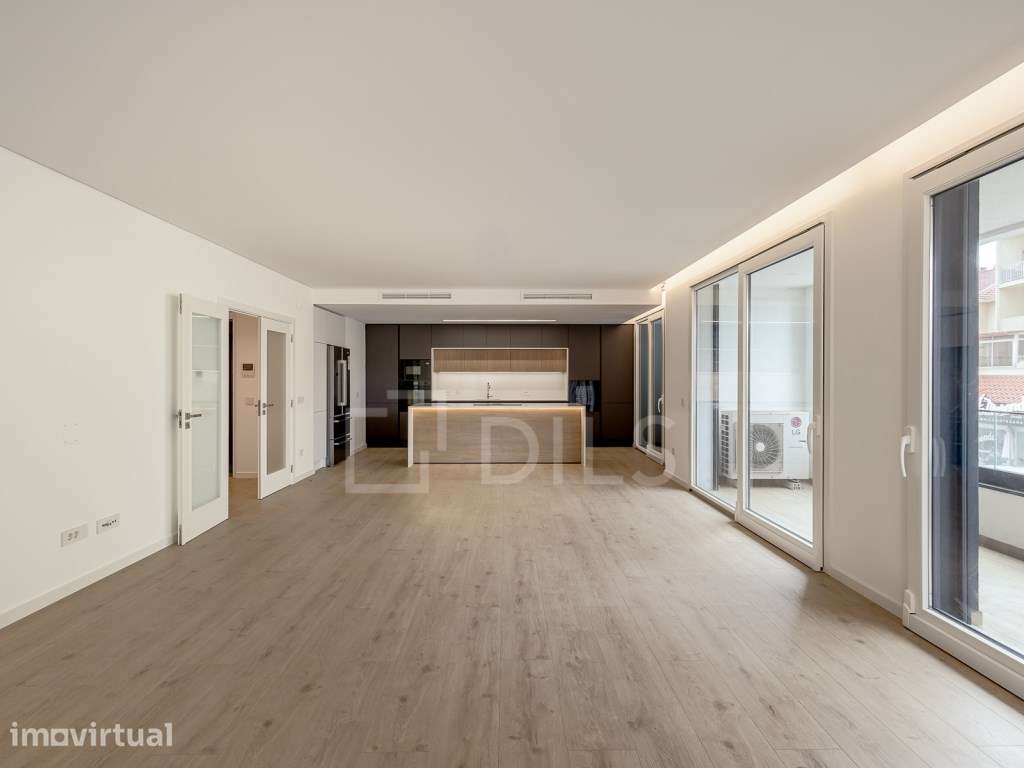 Apartamento T3 a estrear, perto da praia, na Parede - Grande imagem: 3/39