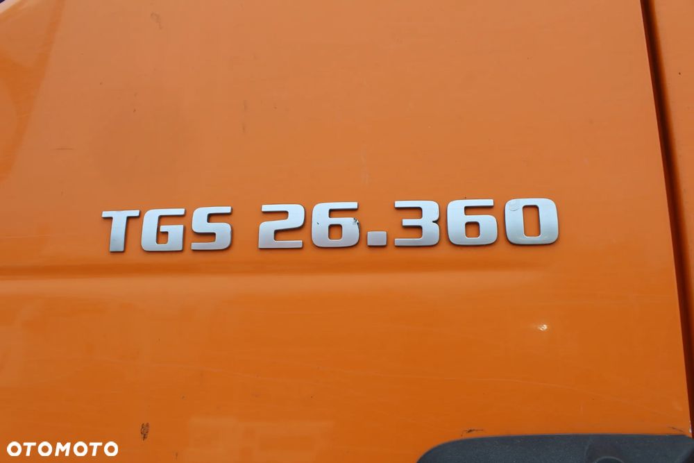 MAN TGS 26.360 ŚMIECIARKA 6x2 z Niemiec - 13