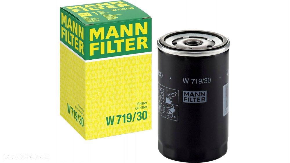 mann-filter filtr oleju volkswagen - 1