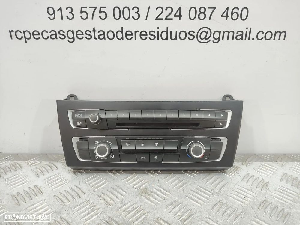 Display Sofagem Controlo Radio Climatronic BMW Serie 1 F20 F21 9207197 01
