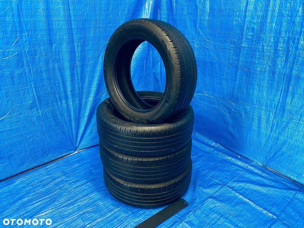 OPONA 17 OPONY LETNIE LATO KOMPLET OPON 4SZT CONTINENTAL ECOCONTACT 6  205/55R17 91V BIEŻNIK 5,3mm ROCZNIK 2021 - 3